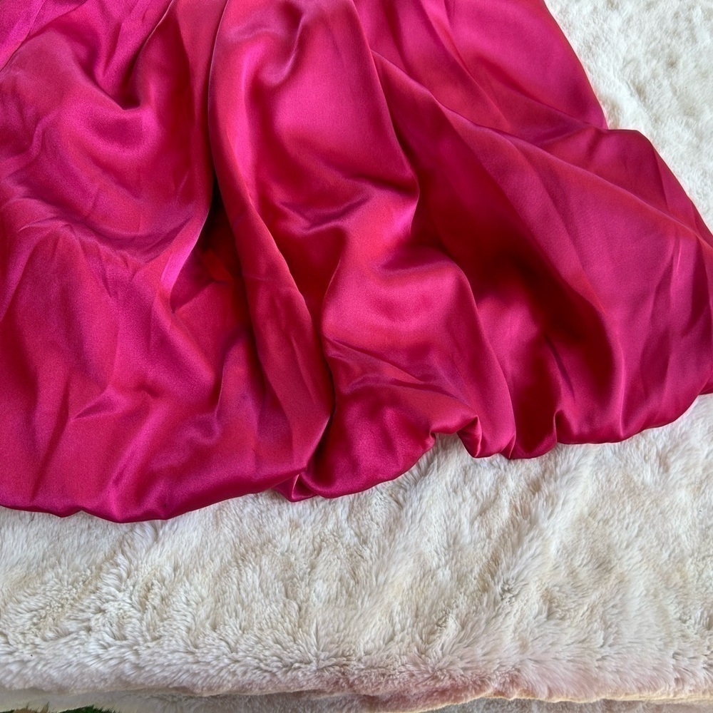 David’s Bridal dress. Pink. Size 4. Balloon skirt. Midi length. - Picture 7 of 8